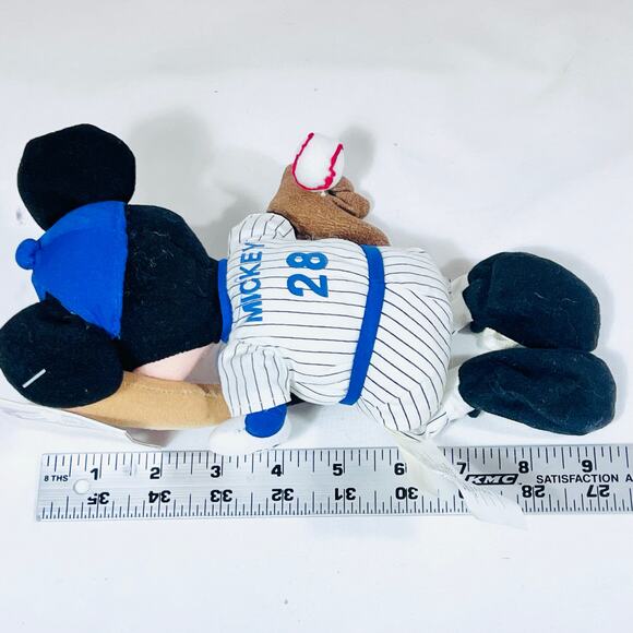 Disney Store 8” Plush Beanie Bag Mickey Goofy Pluto Lot Of 4 New With Tags - Picture 11 of 16